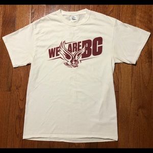 Boston College Fan Gear White Cotton T-Shirt